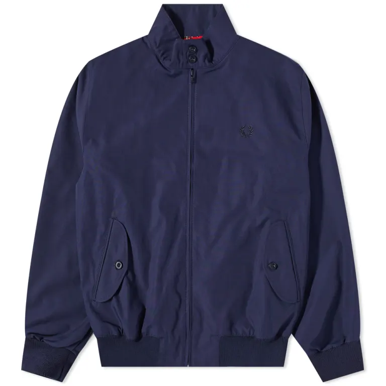 Fred Perry Made In England Harrington Jacket Navy - Imagen 6 de 10