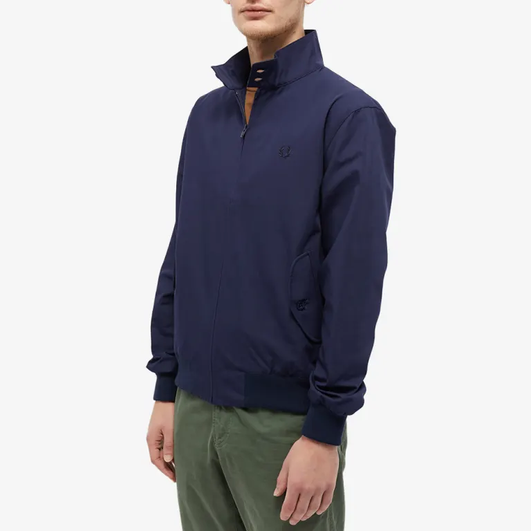 Fred Perry Made In England Harrington Jacket Navy - Imagen 9 de 10
