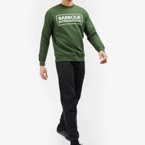 Barbour International Large Logo Sweatshirt Kombu Green