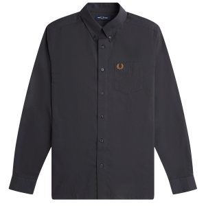 Fred Perry Button Down Collar Shirt Anchor Grey
