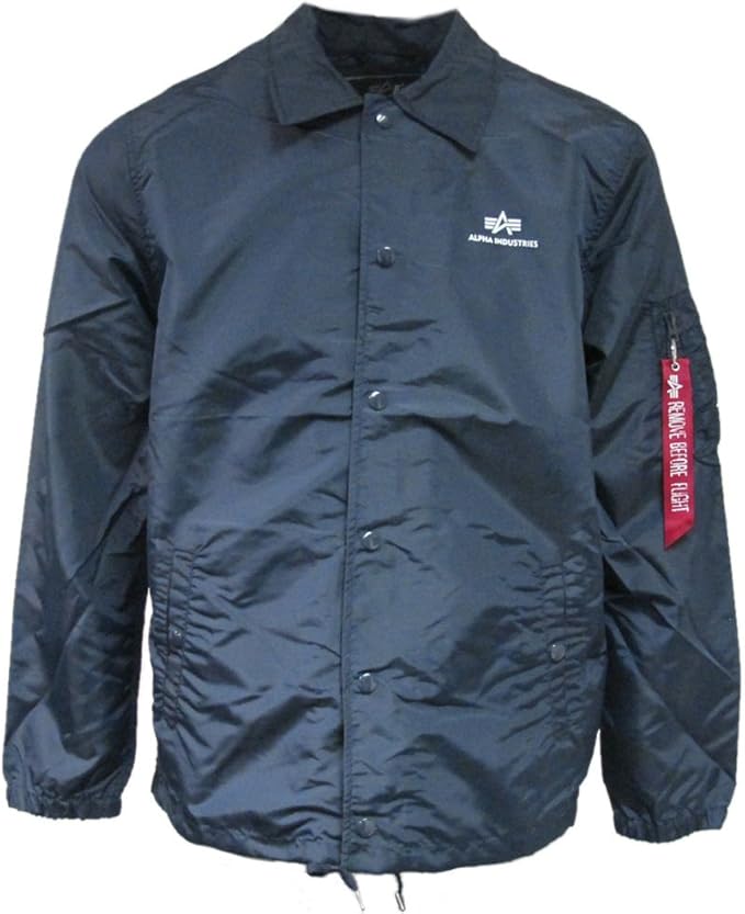 Alpha Industries Coach Jacket TT Rep. Blue | eBay