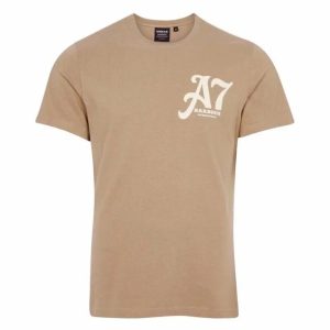 Barbour International SMQ Legendary A7 T-Shirt Brown