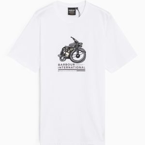 Barbour International Surface T-Shirt White