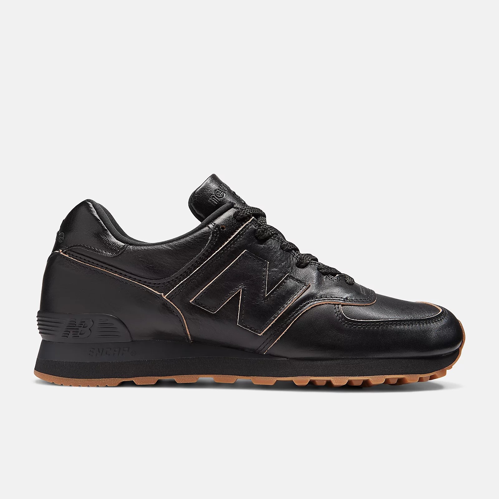 New Balance Made in UK 576 - Biscuit edge leather Black - Imagen 5 de 9