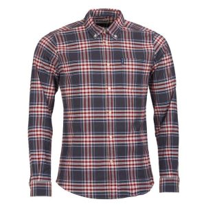 Barbour Highland Check 11 Tailored Shirt Red