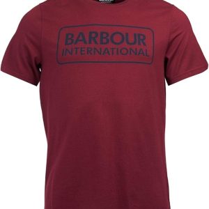 Barbour International Essential Large Logo T-Shirt Port