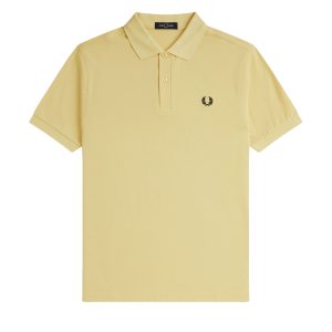 Fred Perry Slim Fit Plain Polo Champion's Gold / Black