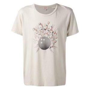 Levis Vintage 1940s Graphic T-Shirt Beige