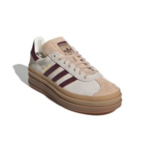Adidas Gazelle Bold JQ5127 Cream White / Maroon / Magic Beige