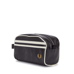 Fred Perry Laurel Wreath Wash Bag Black - Imagen 3