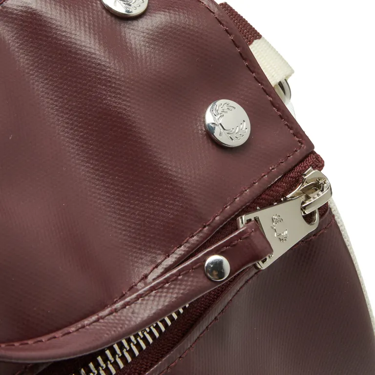 Fred Perry Classic Barrel Bag Oxblood - Imagen 2