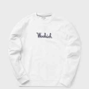 Woolrich Essential Crewneck Sweatshirt White