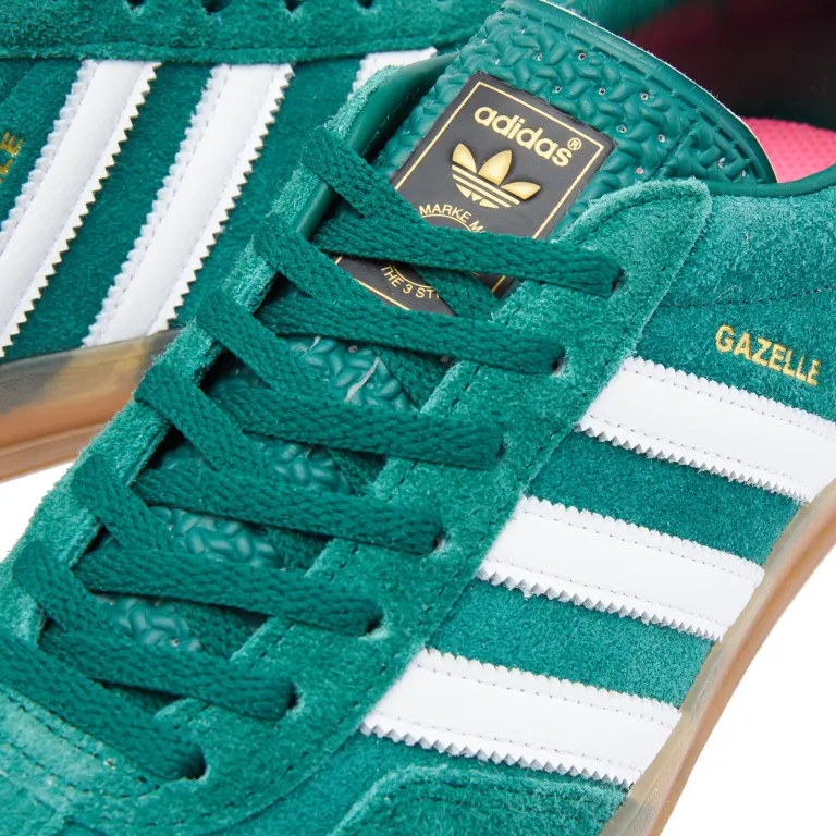 Adidas Gazelle Indoor Woman IG5929 Green - Imagen 4