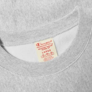 Champion Reverse Weave Crewneck Sweatshirt 210975 Grey - Imagen 4