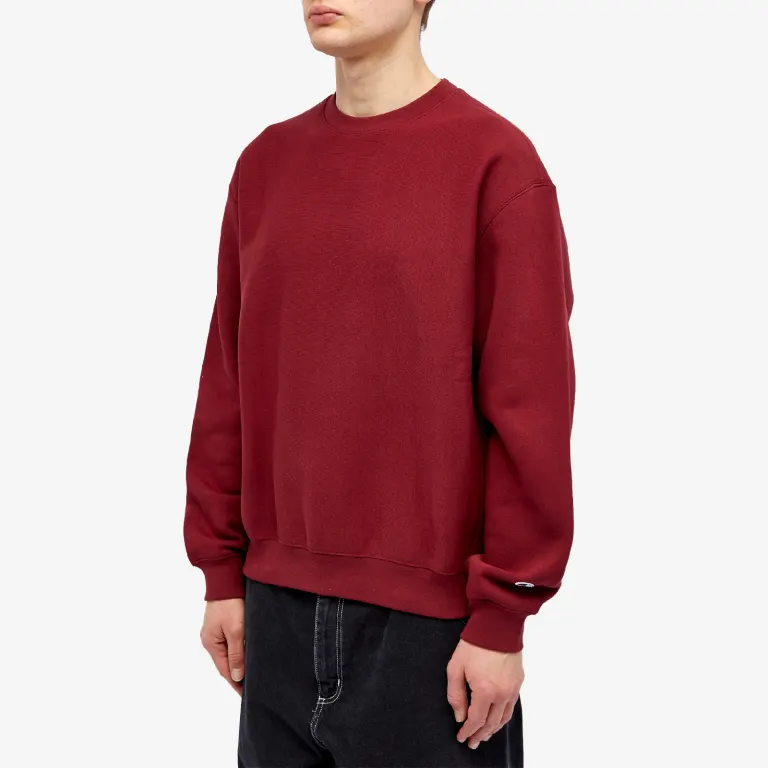Champion Reverse Weave Crewneck Sweatshirt Maroon - Imagen 3