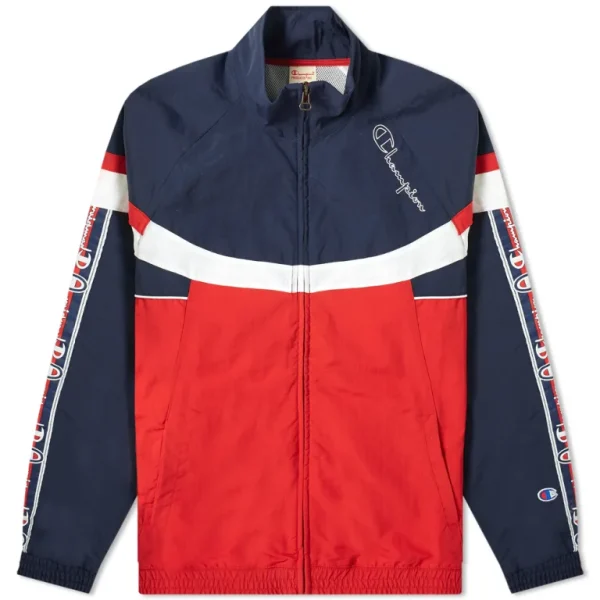 Champion Reverse Weave Taped Colour Block Track