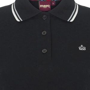 Merc Polo Shirt Rita Woman Black - Imagen 2