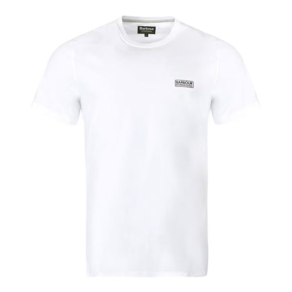 Barbour International Essential Small Logo T-Shirt White