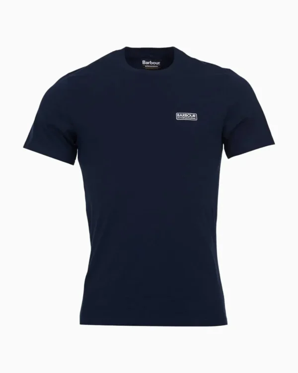 Barbour International Essential Small Logo T-Shirt Navy