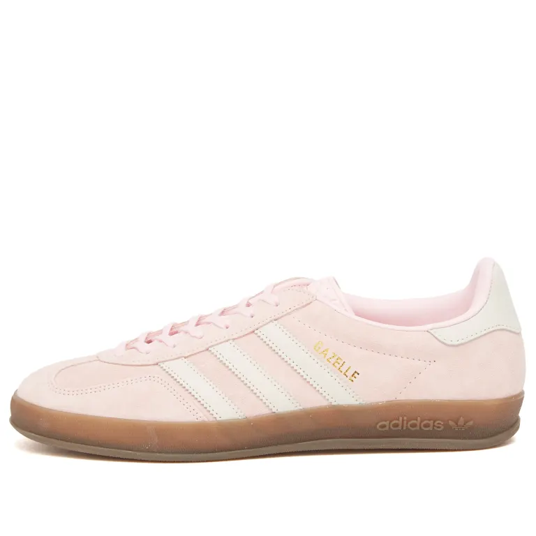 Adidas Gazelle Indoor Woman JI2716 Clear pink / Off white / Gum - Imagen 5