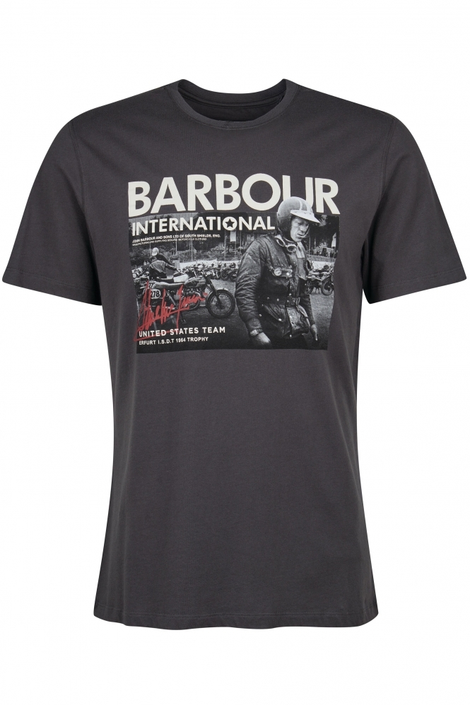 Barbour International Carter T-Shirt Night Grey