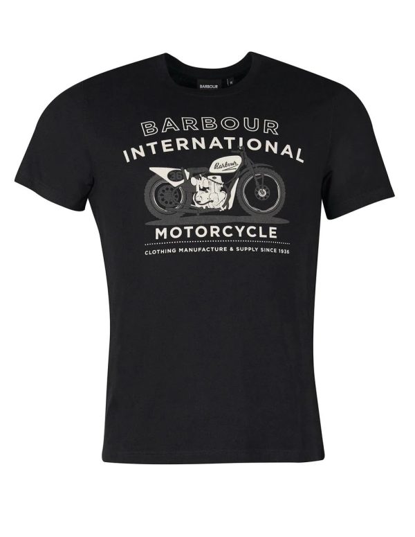 Barbour International Alter T-Shirt Black