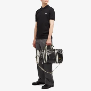Fred Perry Classic Barrel Bag Black - Imagen 2