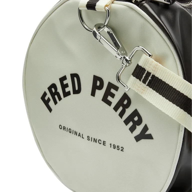 Fred Perry Classic Barrel Bag Black - Imagen 3