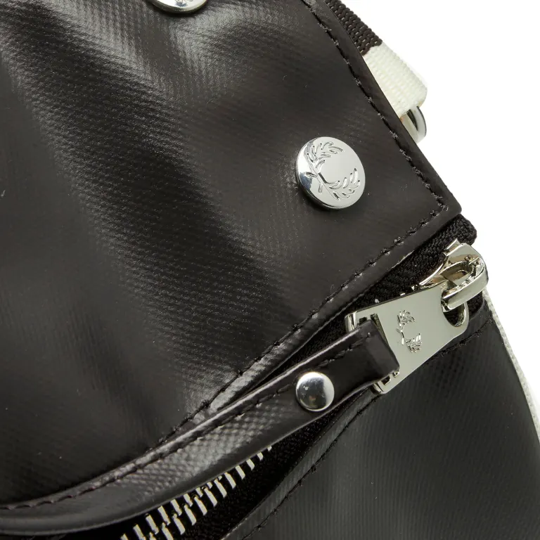 Fred Perry Classic Barrel Bag Black - Imagen 4