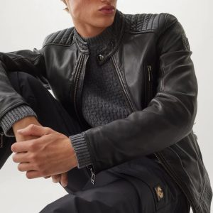 Belstaff V Racer Jacket Black Made In Italy - Imagen 3