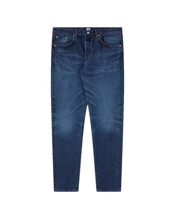 Edwin Regular Tapered Jeans L32 Blue - mid dark used