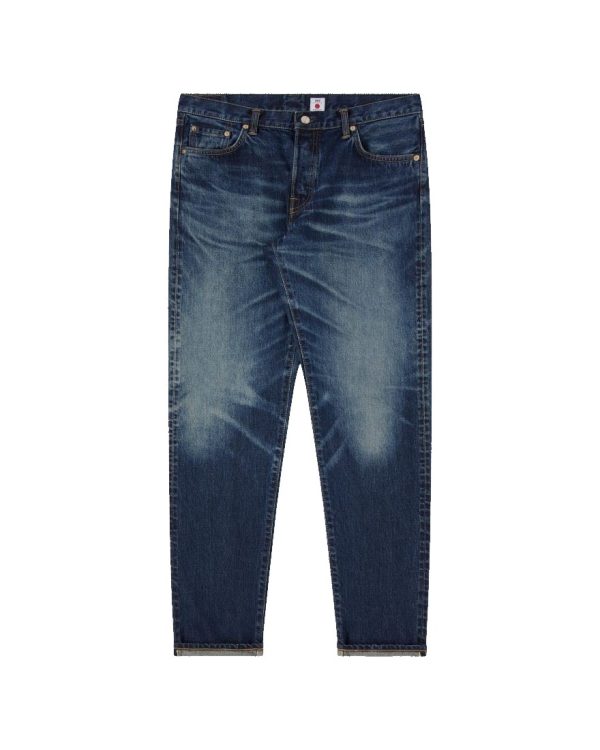 Edwin Regular Tapered Jeans L30 Blue - dark used