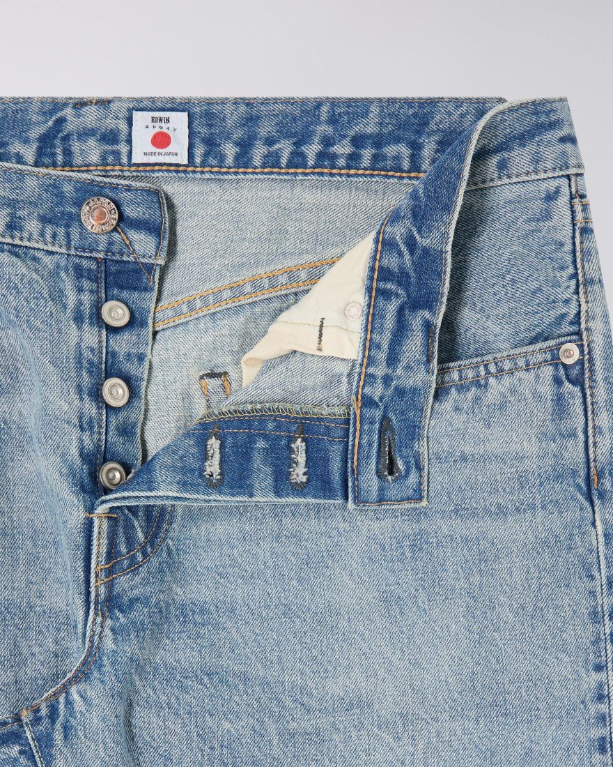Edwin Regular Tapered Jeans L30 Blue - light used - Imagen 3