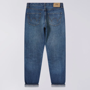 Edwin Regular Tapered Jeans L30 Blue Dark Used - Imagen 2