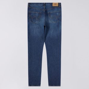 Edwin Slim Tapered Jeans L32 Blue - mid dark used - Imagen 2