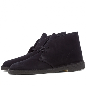 Clarks Originals Desert Boot Navy Suede