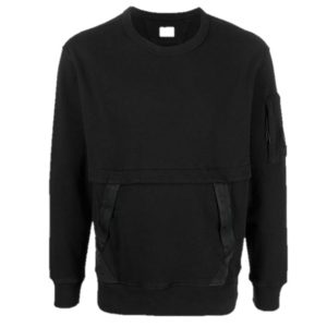 C.P. Company Sweatshirt Cotton Fleece CMSS135A Black