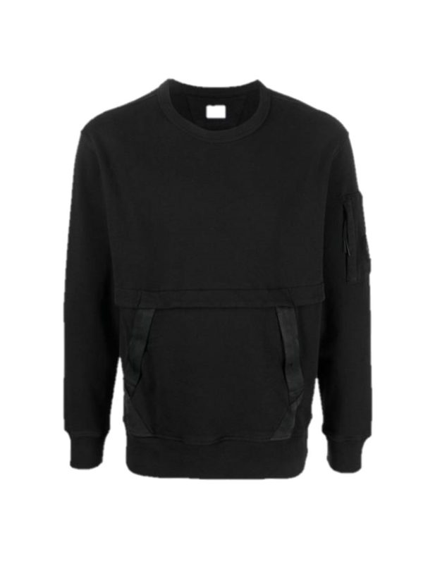 C.P. Company Sweatshirt Cotton Fleece CMSS135A Black