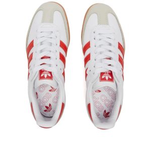 Adidas Samba OG Woman IF6513 Cloud White / Solar Red / Off White - Imagen 4