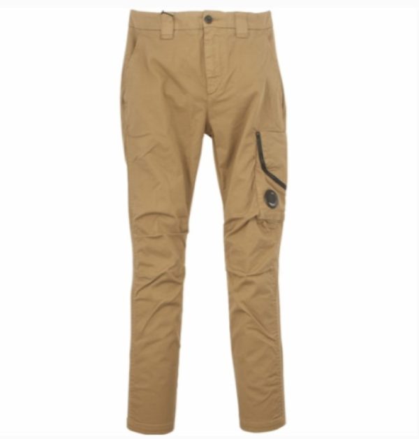 C.P. Company Stretch Sateen Cargo Pants Gabardine Beige