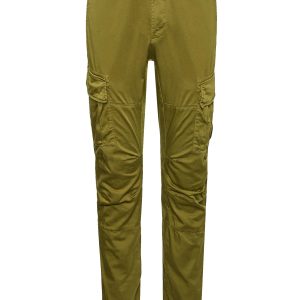 C.P. Company Stretch Sateen Lens Cargo Pants Green 698
