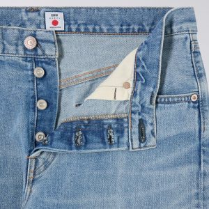 Edwin Slim Tapered Jeans L32 Blue - light used - Imagen 3