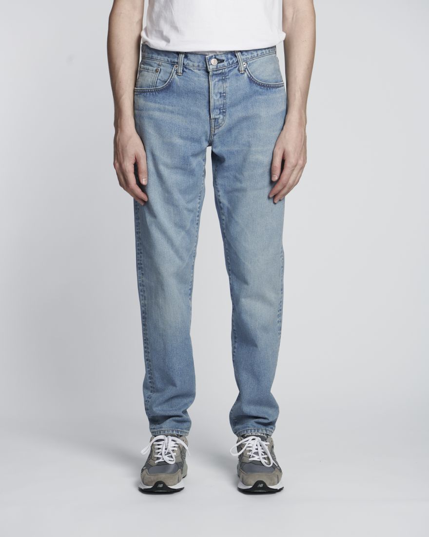 Edwin Regular Tapered Jeans L32 Blue - light used - Imagen 2