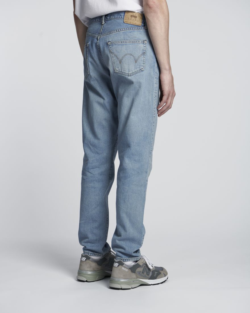 Edwin Regular Tapered Jeans L32 Blue - light used - Imagen 3