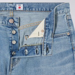 Edwin Regular Tapered Jeans L32 Blue - light used - Imagen 4