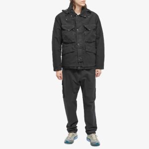C.P. Company 50 FILI RUBBER Goggle Jacket Black - Imagen 2