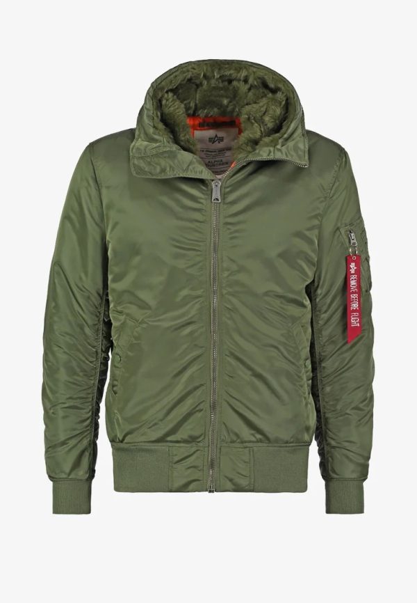 Alpha Industries MA-1 Hooded Sage Green