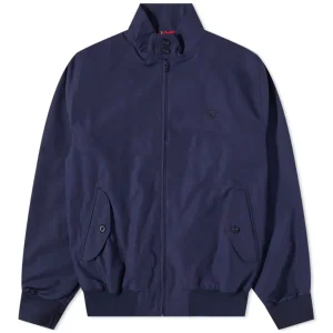 Fred Perry Made In England Harrington Jacket Navy