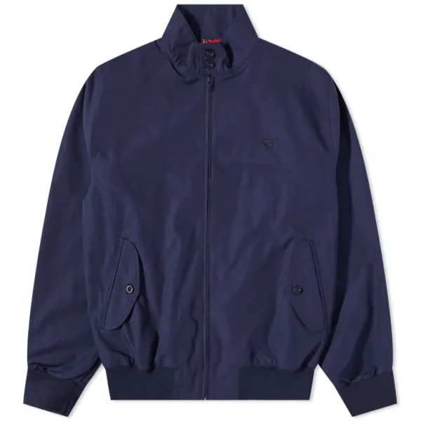 Fred Perry Made In England Harrington Jacket Navy