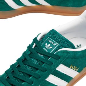 Adidas Gazelle Indoor JI2062 Woman Collegiate Green / Cloud White / Gum - Imagen 4